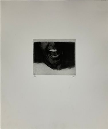 Andrea Boyer "Senza titolo" 1990
puntasecca
(lastra cm 17x29,8; foglio cm 59,5x4