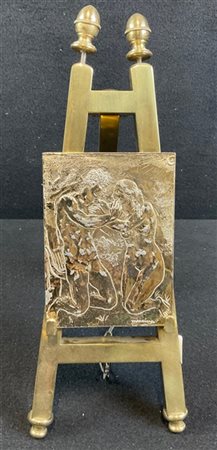 Francesco Messina Bassorilievo in metallo dorato
cm 13,5x10
firmato in basso a d