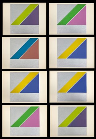 CHIN HSIAO Otto serigrafie a colori, alcune con medesimo soggetto
cm 49,5x69,8
t