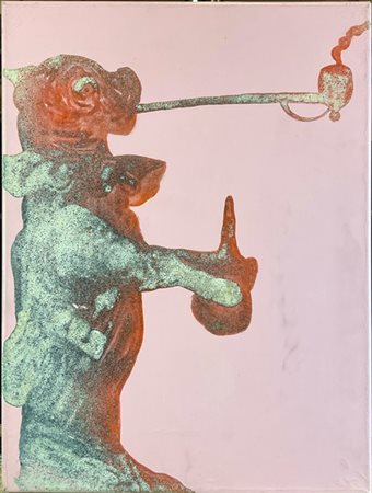 Nicola Bolla "Senza titolo" 1998
tecnica mista su tela
cm 40x30
firmato e datato