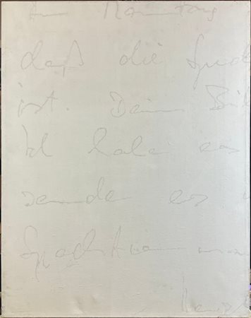 Fausto Bertasa "Lettera" 1994
olio su tela
cm 60x55
firmato e datato al retro (d