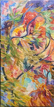 Saverio Terruso "La mia natura, n. 3" 1996
olio su tela
cm 180x90
opera non firm