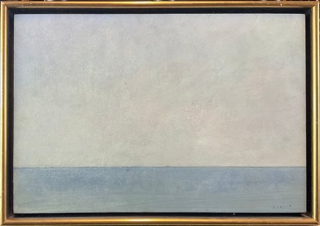 Sebastia' Ramis "Marina" 
olio su compensato
cm 29x41,5
firmato in basso a destr