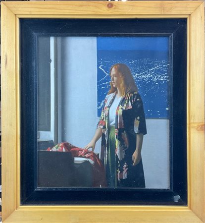 Jonathan Janson "Ragazza con i capelli rossi" 
olio su tela
cm 40x35
indicazione