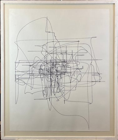 TIM KNOWLES "Monaco Motion / Diagram - Lap5" 2001
pennarello su carta
cm 76x66
E