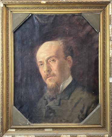 Achille Formis Befani (Attribuito)

"Autoritratto" 
olio su tela (cm 60x48)
reca