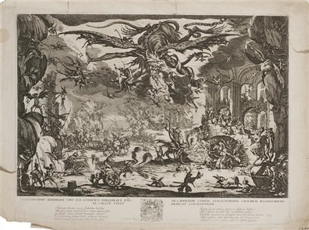 Jacques Callot Dieci acqueforti di soggetti e misure differenti
(difetti)