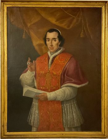 Scuola del secolo XIX

"Ritratto di Papa Pio VII Chiaramonti con una lettera in