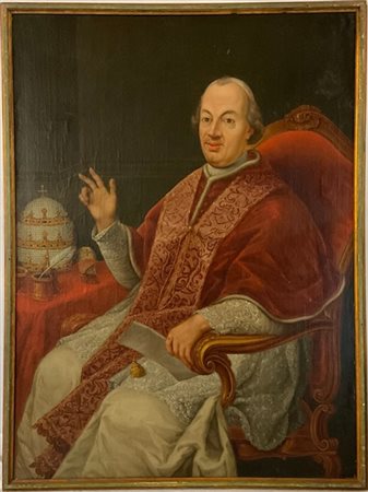 Da Pompeo Batoni

"Ritratto di Papa Pio VI Braschi"
olio su tela (cm 136,5x100,