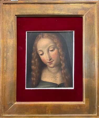 Scuola del secolo XIX, da un modello lombardo del secolo XVI

"Volto di Gesù"
o