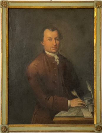 Scuola veneta del secolo XVIII

"Ritratto di gentiluomo con lettera"
olio su te