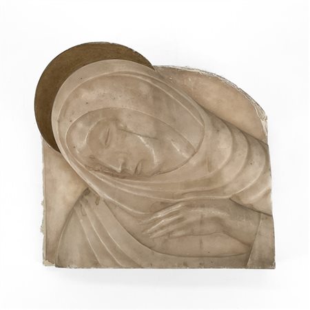 A. Bianca

"Madonna" 1925
bassorilievo in marmo con doratura (cm 27 x 30 x 6)