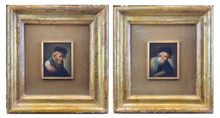 Seguace di Christian Wilhelm Ernst Dietrich (?)

"Coppia di ritratti virili"
ol