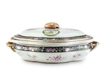 Manifattura della Compagnia delle Indie, Cina, secolo XVIII. Portavivande bians