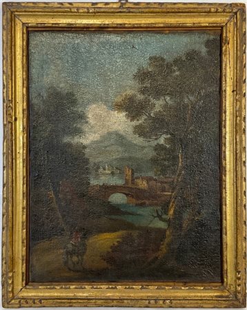 Ignoto

"Paesaggio boschivo"
olio su tela (cm 48,5x36,5)
in cornice
(restauri e