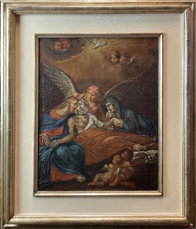Da Marcantonio Franceschini

"Transito di san Giuseppe"
olio su tela (cm 54x42)