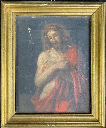 Ignoto del secolo XIX

"Cristo" 
olio su tela (cm 15x11,5)
in cornice (difetti)