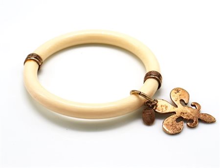 Bracciale in resina bianca