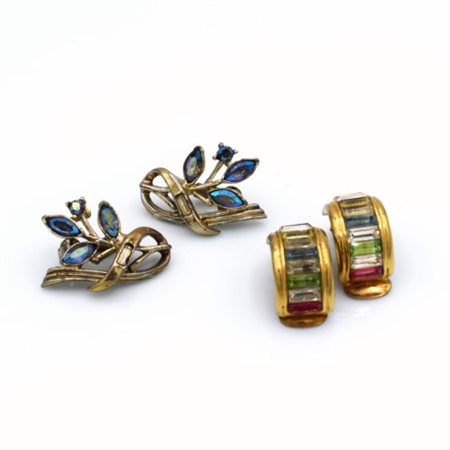 Paio di orecchini a clip, L'Officiel-Coro