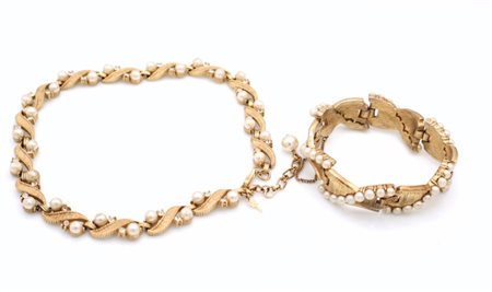 Demi parure Trifari collana e bracciale