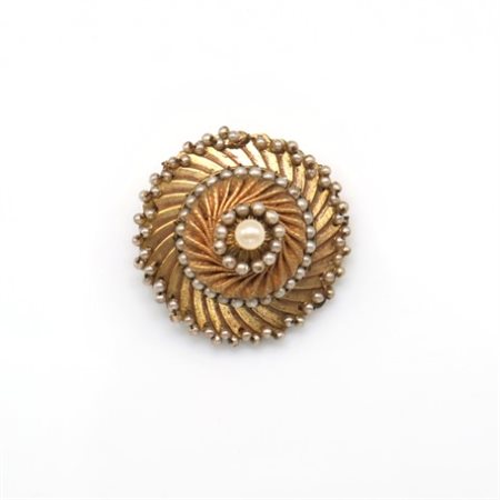 Spilla Miriam Haskell a spirale