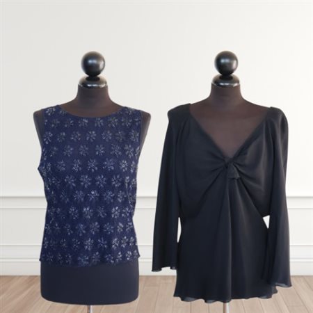 Lotto di due capi, Alberta Ferretti e Future Ozbek