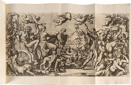 Carlo Cesio - Galeria nel Palazzo Farnese in Roma... dipinta da Annibale Caracci