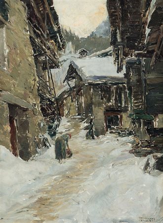 GHEDUZZI GIUSEPPE Crespellano 12/05/1889 - Torino 21/05/1957Vicolo a...