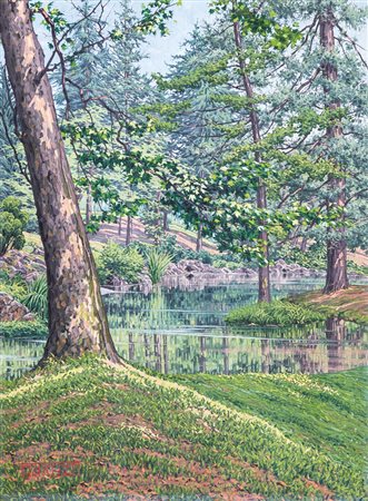 TIROZZO GUIDO Torino 09/06/1876 - Torino 01/02/1951Il piccolo stagno,...