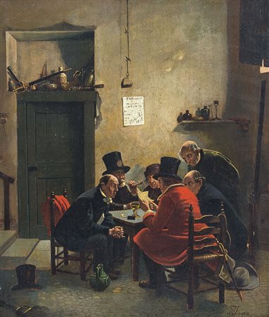 TOMA GIOACCHINO Galatina (LE) 24/01/1836 - Napoli 12/01/1891La decisioneolio...