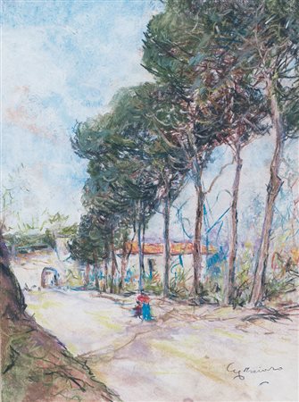 CASCIARO GIUSEPPE Ortelle (Le) 09/03/1863 - Napoli 20/10/1945Verso il...