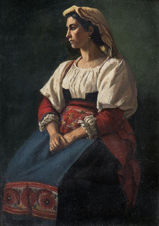 CILETTI NICOLA S. Giorgio La Molara (BN) 09/03/1883 - 1967Popolanaolio su...