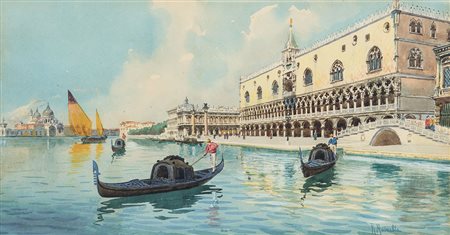 MAINELLA RAFFAELE Benevento 31/01/1856 - dopo il 1907Scorcio di Piazza San...