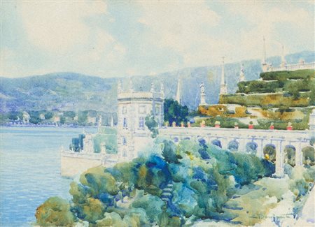 BONIVENTO EUGENIO Chioggia 08/06/1880 - Milano 12/11/1956La villa sul...