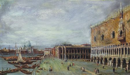 BALDESSARI IRAS ROBERTO Rovereto 1895 - Innsbruck 1965Venezia, Piazza San...