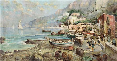 GIORDANO FELICE Napoli 09/01/1880 - Capri (Na) 25/08/1964Spiaggia della...