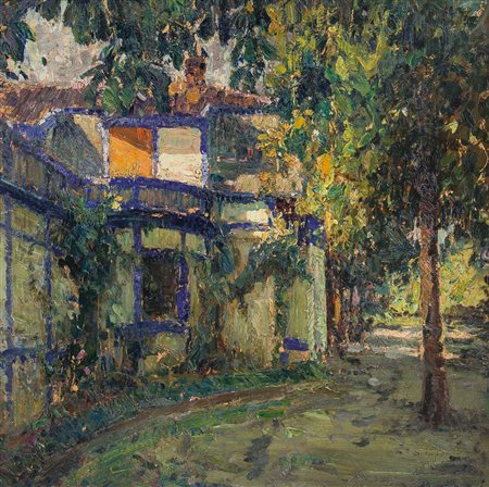 LUPO ALESSANDRO Torino 01/07/1876 - Torino 22/06/1953Casolare in campagna,...