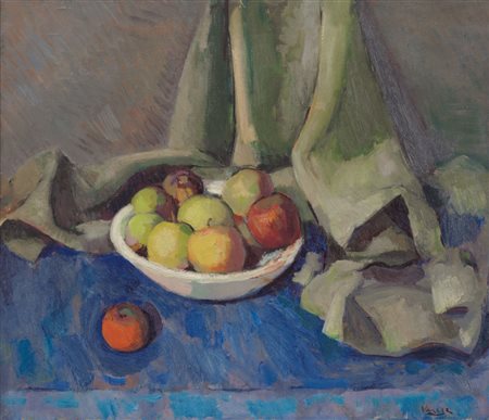 VARESE CARLO Milano 1903 - Zibido San Giacomo (MI) 1977Natura mortaolio su...