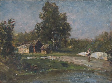 RAFFELE AMBROGIO Vigevano (Pv) 18/03/1845 - Vigevano (Pv) 31/07/1928Capanni...