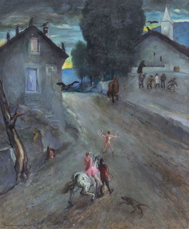 VALINOTTI DOMENICO Torino 17/09/1889 - Torino 10/10/1962Vita di paese,...