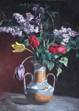 BERNARDI ROMOLO Barge (Cn) 21/02/1876 - Torino 17/04/1956Fiori nel mio...