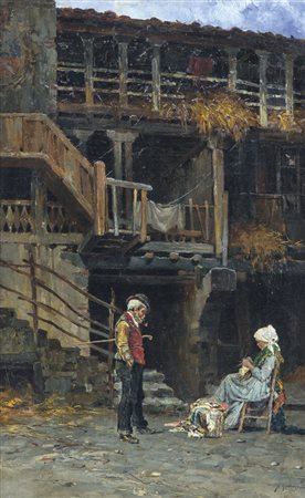 ARMENISE RAFFAELE Bari 19/03/1852 - Milano 14/01/1925Chiacchiere nel...