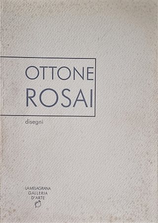 ROSAI OTTONE Firenze 1895 - Ivrea 1957 "Catalogo"