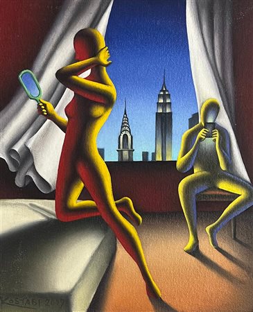 Mark Kostabi “Room service” 2009