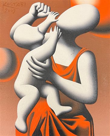 Mark Kostabi “Power play” 2009