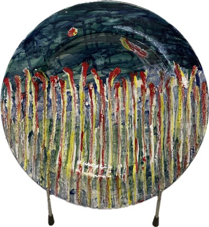 Mario Schifano “Campo di grano”