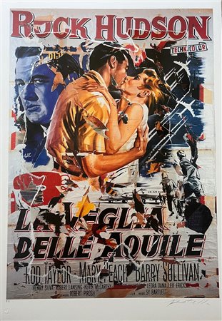Mimmo Rotella “La veglia delle aquile”