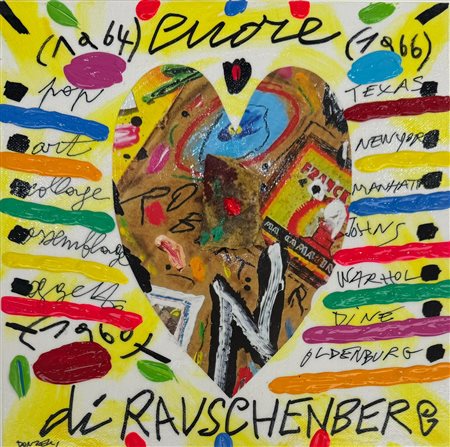 Bruno Donzelli “Cuore di Rauschenberg”