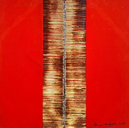 Bernard Aubertin “Dessin de Feu” 2008