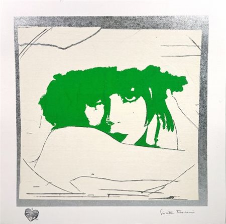 Giosetta Fioroni “Doppio liberty green”